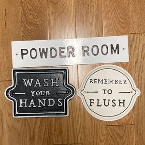 Magnolia Bath Signs